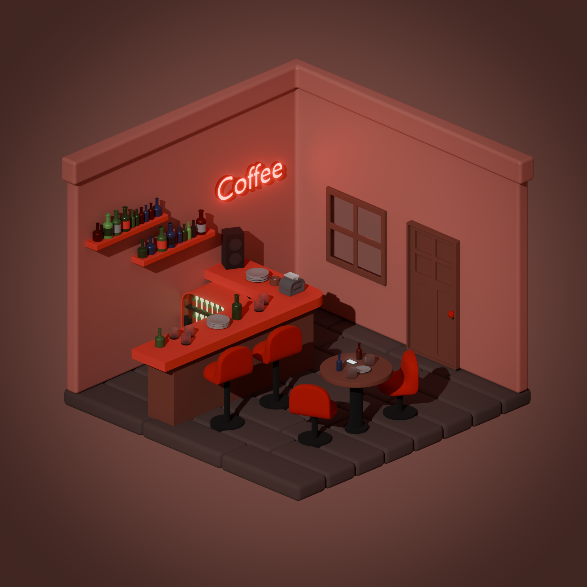 Isometric Room 2