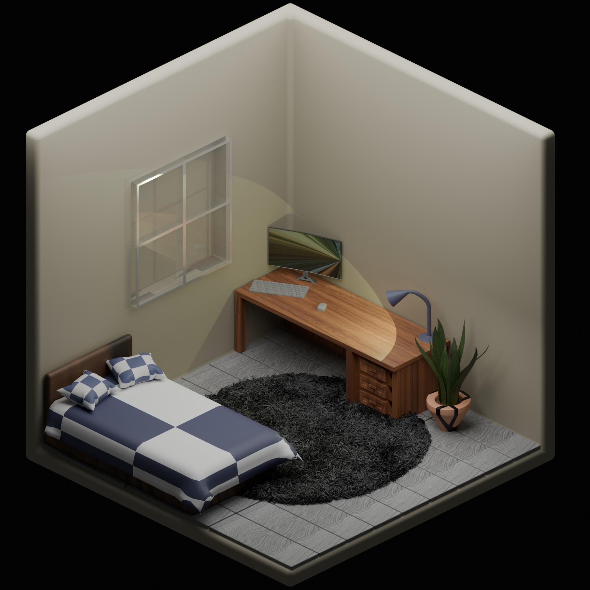 Isometric Room 1